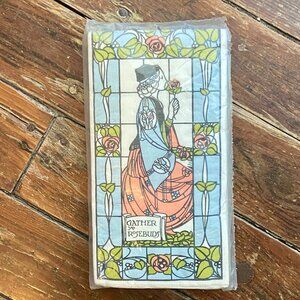 NOS Vintage Cost Plus Party Dinner Paper Napkins Art Nouveau Gather Ye Rosebuds